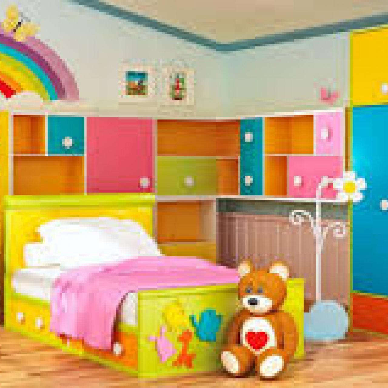 احدث غرف نوم اطفال , تصميمات قمة في الجمال لغرف نوم الاطفال صباح الورد