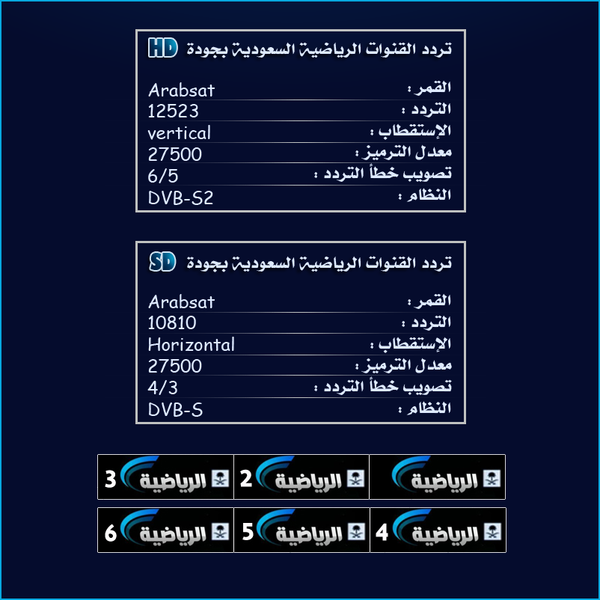 تردد قنوات الرياضة - احدث ترددات للقنوات الجديدة 6687 2